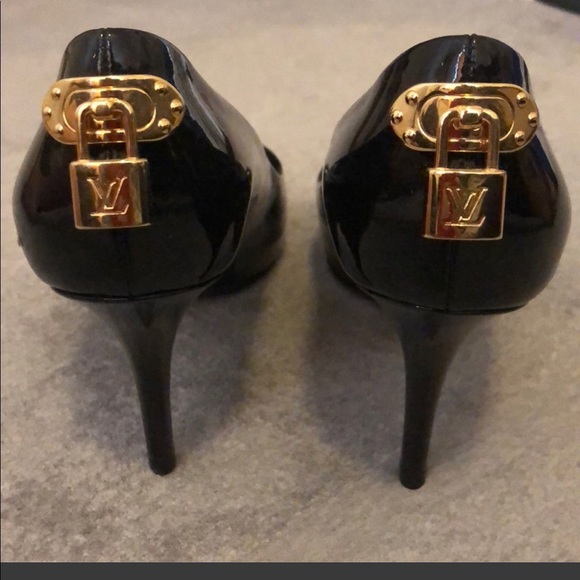 Oh Really Open Toe Pump 7.5 CM 02 Noir Size 39 - Picture 5 of 9